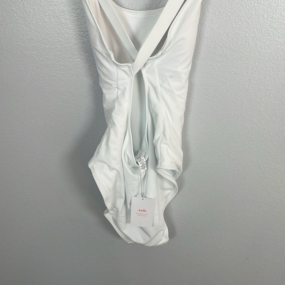 Andie The Tulum One Piece in White size Large New with Tags - Picture 6 of 11